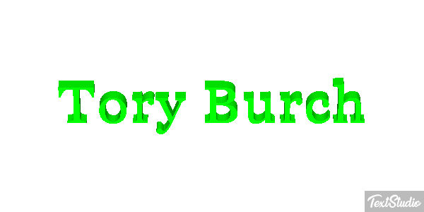 Tory Burch Effetto testo