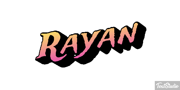 Rayan Text effect