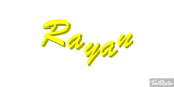 Rayan Text effect