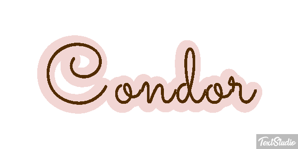 Cóndor テキスト効果