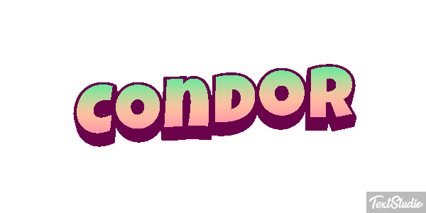 Cóndor テキスト効果