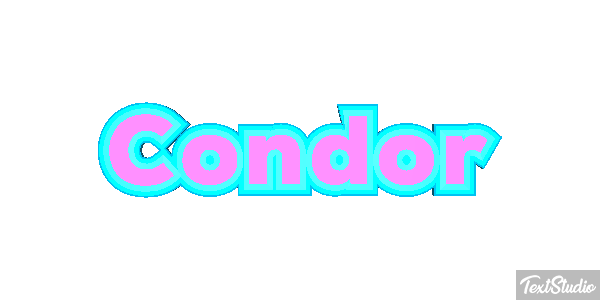Cóndor テキスト効果