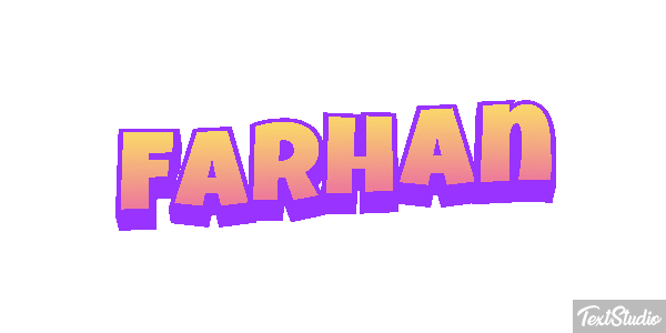 Farhan Efecto de texto