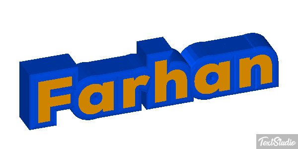 Farhan Efecto de texto