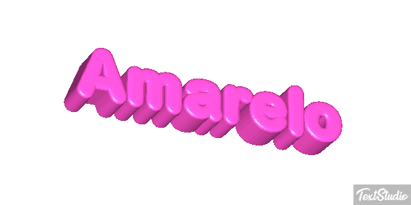 Amarelo Efecto de texto