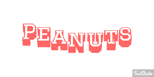 Peanuts Metin efekti