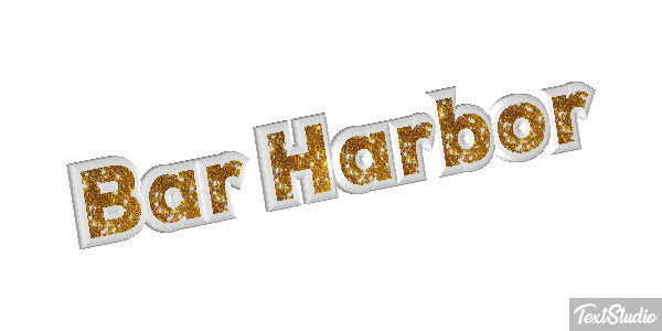 Bar Harbor Effet de texte