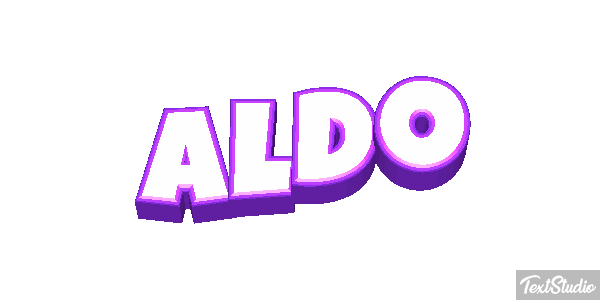 Aldo Text effect