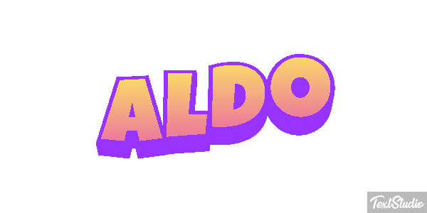 Aldo Text effect