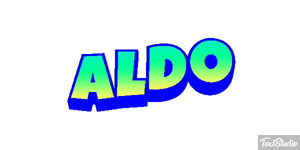 Aldo Text effect