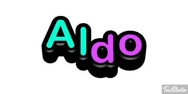 Aldo Text effect