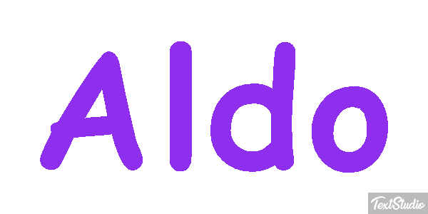 Aldo Text effect