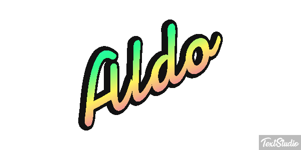 Aldo Text effect