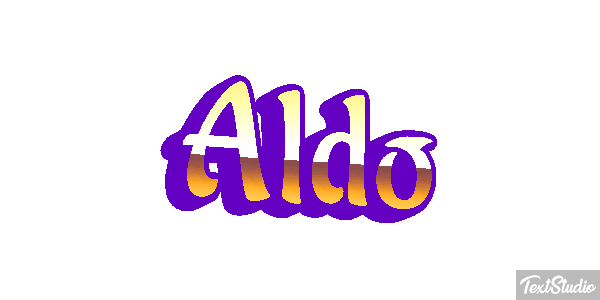 Aldo Text effect