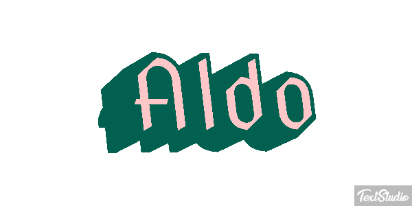Aldo Text effect