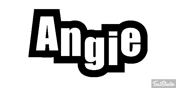 Angie Text effect