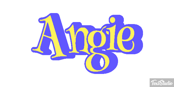 Angie Text effect