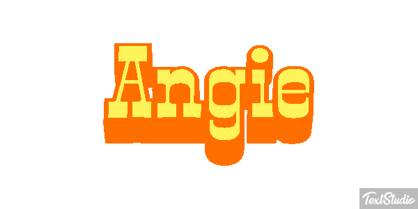 Angie Text effect