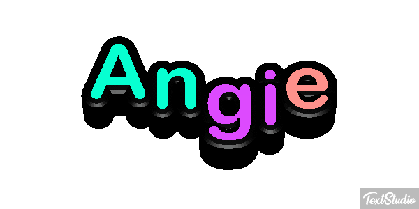 Angie Text effect