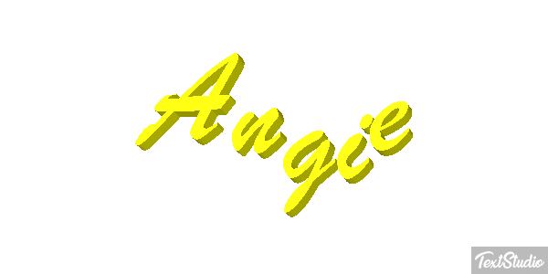 Angie Text effect