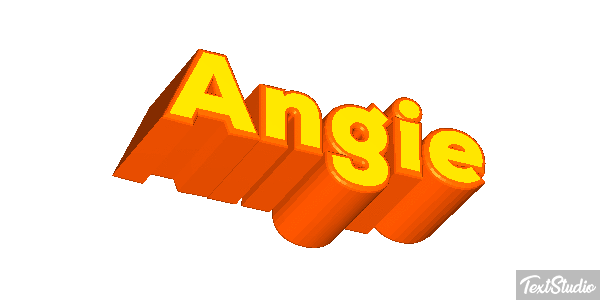 Angie Text effect