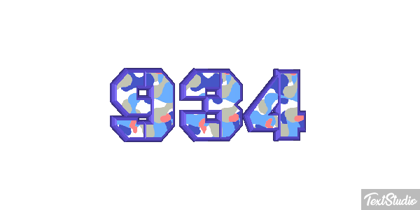 934 Texteffekt
