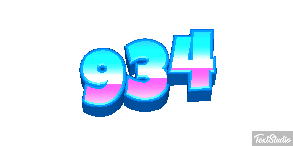 934 Texteffekt