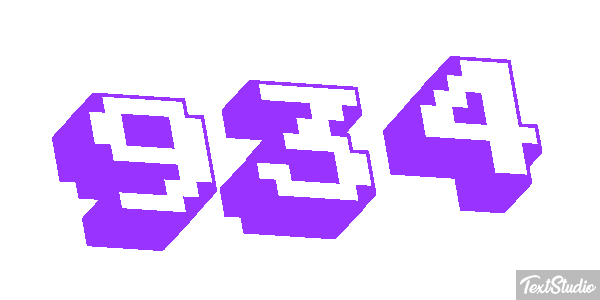 934 Texteffekt