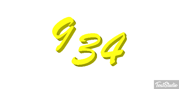 934 Texteffekt
