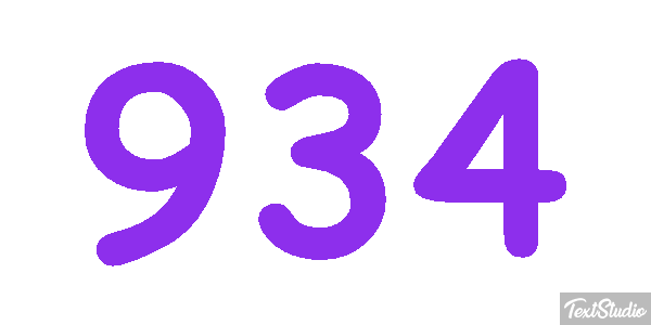 934 Texteffekt