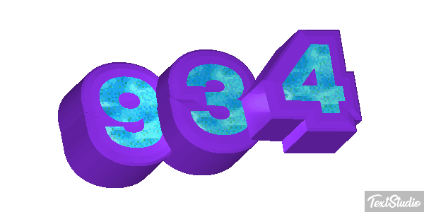 934 Texteffekt