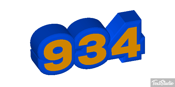 934 Texteffekt