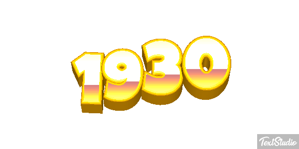 1930 Tekst effect