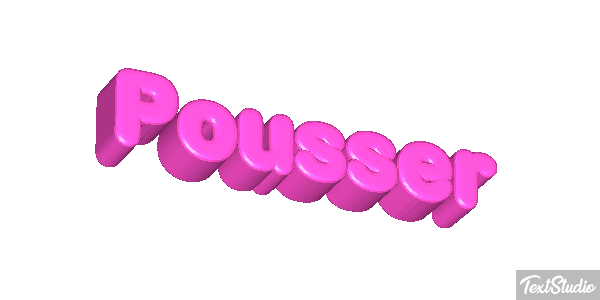 Pousser Effet de texte