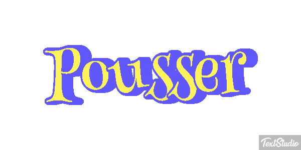 Pousser Effet de texte