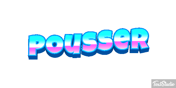 Pousser Effet de texte