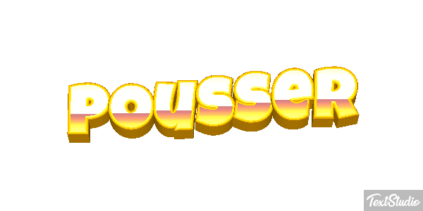 Pousser Effet de texte