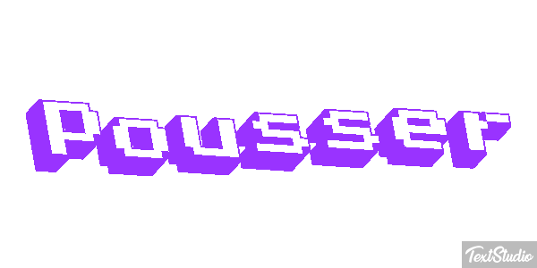 Pousser Effet de texte