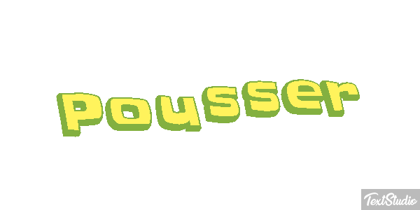 Pousser Effet de texte