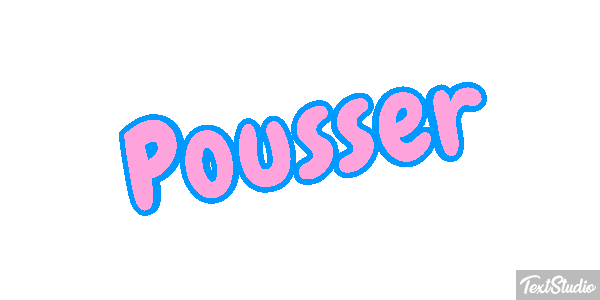 Pousser Effet de texte