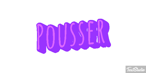 Pousser Effet de texte