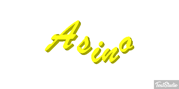Asino Effetto testo
