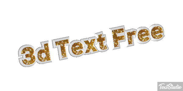 3d Text Free テキスト効果