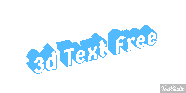 3d Text Free テキスト効果