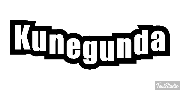 Kunegunda Effetto testo