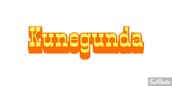 Kunegunda Effetto testo