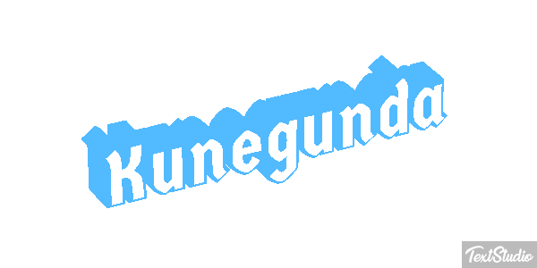 Kunegunda Effetto testo