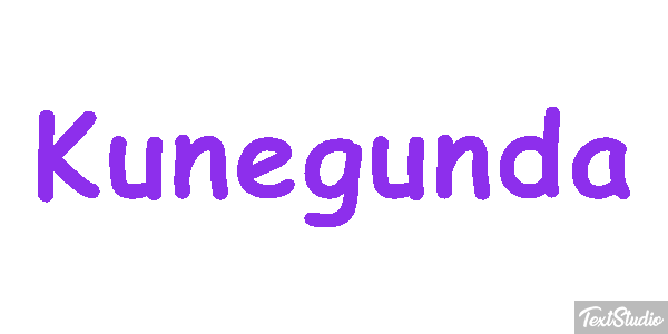 Kunegunda Effetto testo