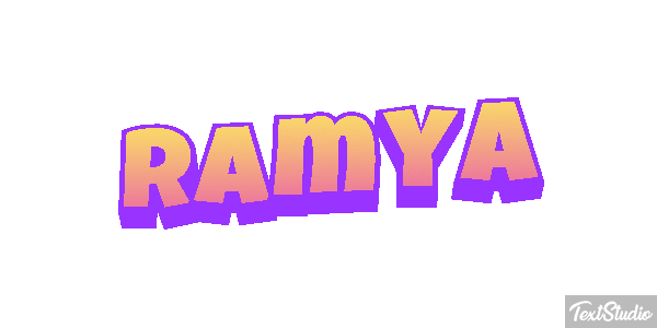 Ramya Efekt tekstowy
