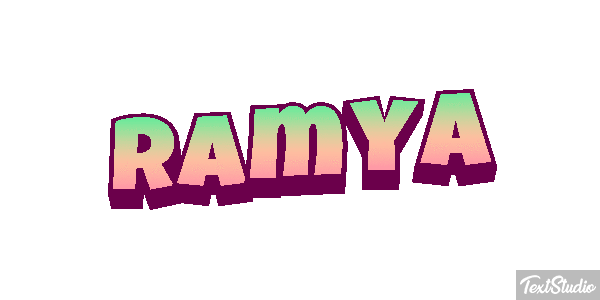 Ramya Efekt tekstowy